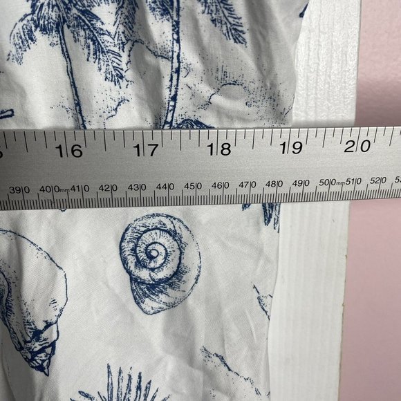 Hawaii Hangover Dress Womens 2XL Retro Fit Flare White Blue Map Tiki Dolphin - Picture 6 of 7